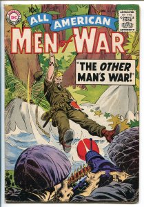 ALL-AMERICAN MEN OF WAR #64-1958-WWII-DC-SILVER AGE-EASY CO.JOE KUBERT-vg