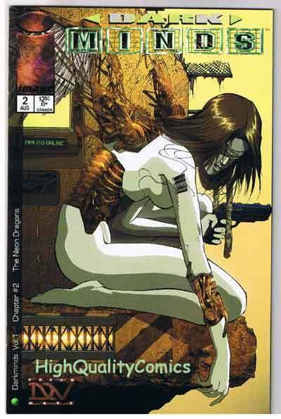 DARK MINDS #2, NM+, 1st, Neon Dragons, Pat Lee, 1998, more in store