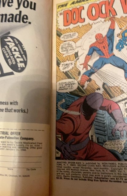 The Amazing Spider-Man #55 (1967)vs Doc Ovk