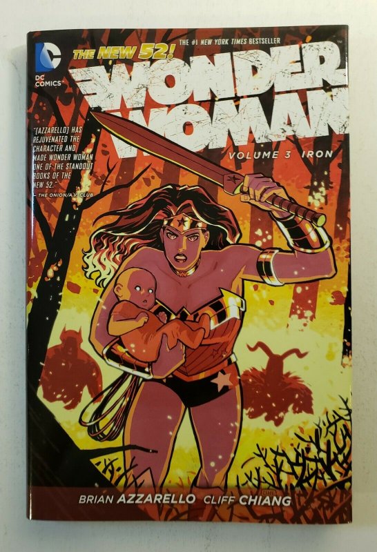 WONDER WOMAN VOL.3 NEW 52 IRON HARD COVER GRAPHIC NOVEL DC COMICS NM 9781401242619