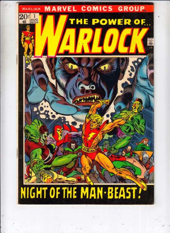 Warlock, the Power of  #1 (Apr-72) VF High-Grade Warlock