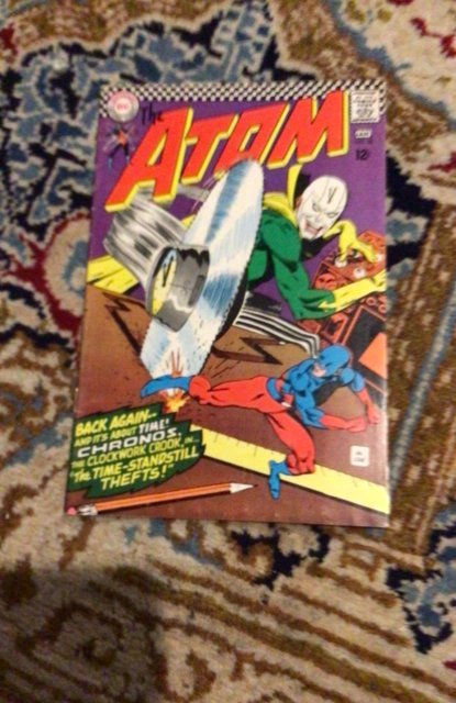 The Atom #28 (1967) High-Grade VF/NM Chronos cover story! Utah CERTIFICATE Wow!