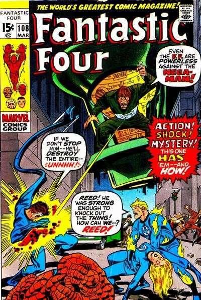 Fantastic Four (1961 series)  #108, Fine- (Stock photo)