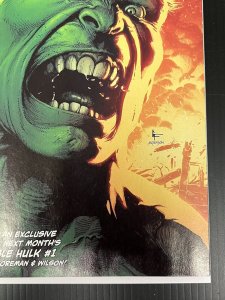 HULK ANNUAL 2023 #1 MAIN CVR A 1ST APPEARANCE OF ELDEST MARVEL PROSHIPPER