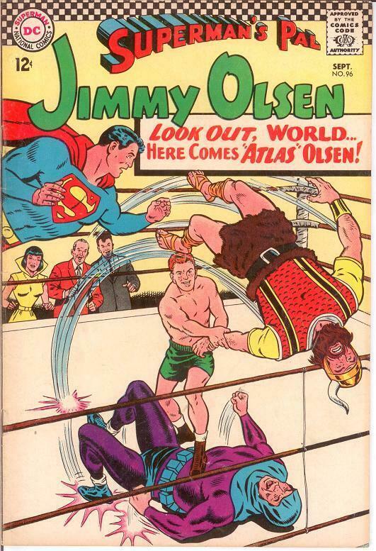 JIMMY OLSEN 96 F-VF September 1966 COMICS BOOK