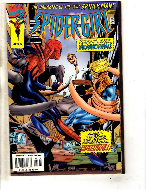 10 Marvel Comics Spider-Woman # 1 2 3 4 + Sp Girl # 7 8 13 14 15 Annual 99' CR59