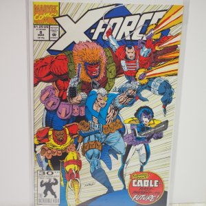 X-Force #8 (1992) NM Unread . Domino! First Wild Pack!