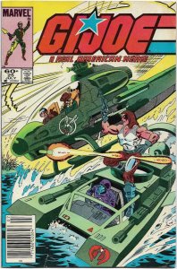 GI JOE#25 VF 1984 NEWSTAND EDITION MARVEL COMICS 
