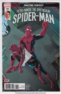 PETER PARKER SPECTACULAR SPIDER-MAN (2017 MARVEL) #303 NM A90374
