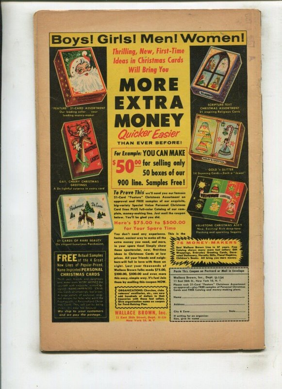 NAVY COMBAT #15 (4.0) THE SUB STALKS!! 1957