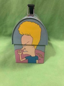 MTV - BEAVIS and BUTTHEAD Lunch Box Stash Metal on couch 2011 new out of case, C