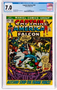 Captain America #146 (1972) CGC Graded 7.0