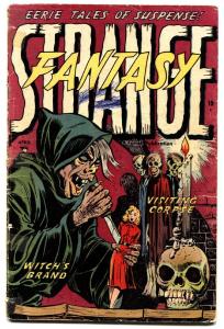 Strange Fantasy #5 1953-Voo-Doo doll-Skull cover-Mummy-Pre-code horror