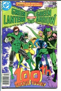 GREEN LANTERN #100-GREEN ARROW-1st AIR WAVE II- FN