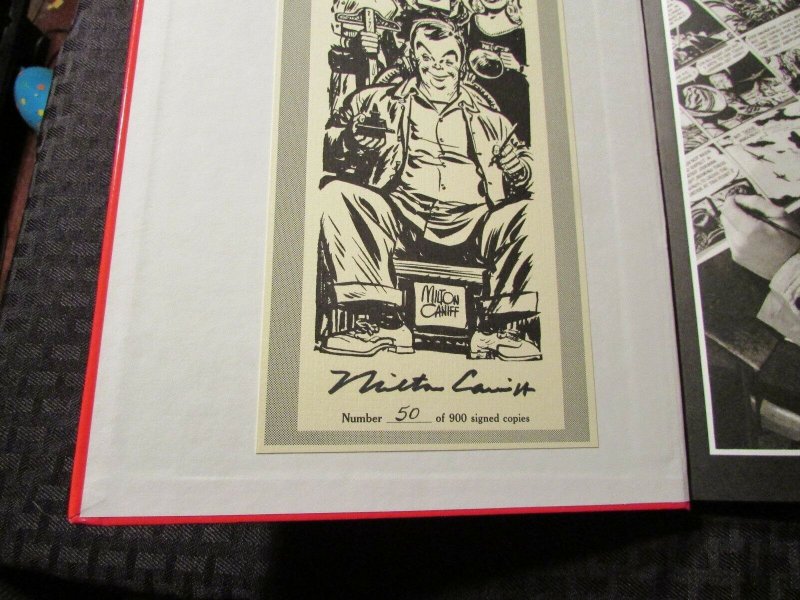 1987 Milton Caniff STEVE CANYON Signed #50/900 VF+ 40th Anniversary Special #19