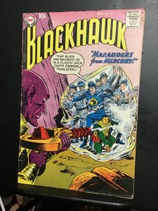 Blackhawk #33 (1956) affordable grade aliens versus Blackhawk! VG+ Wow!