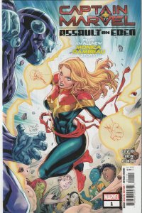 Captain Marvel Assault On Eden # 1 Cover A NM Marvel 2023 [T1]