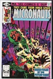 Micronauts #17 (1980) Micronauts