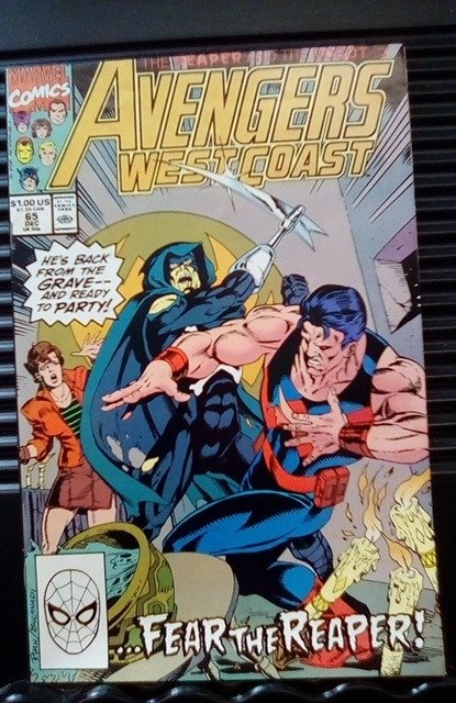 Avengers West Coast #65 Direct Edition (1990)