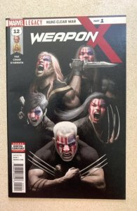 Weapon X #12 (2018) Greg Pak Story Yildiray Cinar Art Razzah Cover