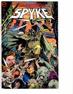 Lot Of 4 Heavy Hitters Marvel Epic Comic Books Feud # 2 3 & Spyke # 2 4 HJ7