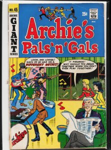 Archie's Pals 'N' Gals #45 (1968) Archie