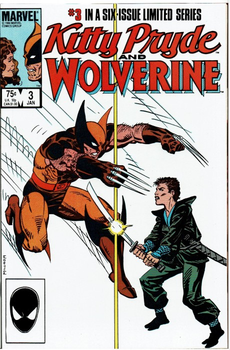 Lot - Marvel Spotlight #1-#3 and Kitty Pryde & Wolverine #1-#6