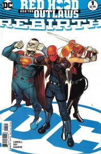 Red Hood and the Outlaws (2016) #1 Rebirth Bengal Variant Cover