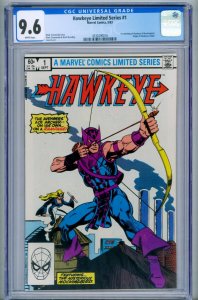 Hawkeye #1 CGC 9.6 1983-First issue-Comic Book 4330290016