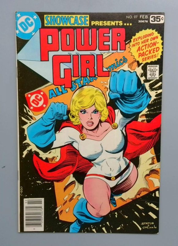 Showcase #97 1st Solo Power Girl DC 1978