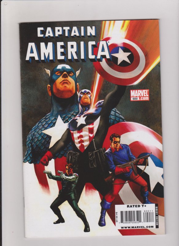 CAPTAIN AMERICA #600  VF/NM 2009 MARVEL COMICS