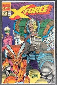 X-Force #1 (1991, Marvel) With X-Force Card. NM+