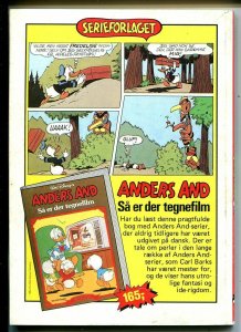 Onkel Joakim #2 1987-Disney-Danish-Uncle Scrooge-Carl Barks-Mickey Mouse-G/VG