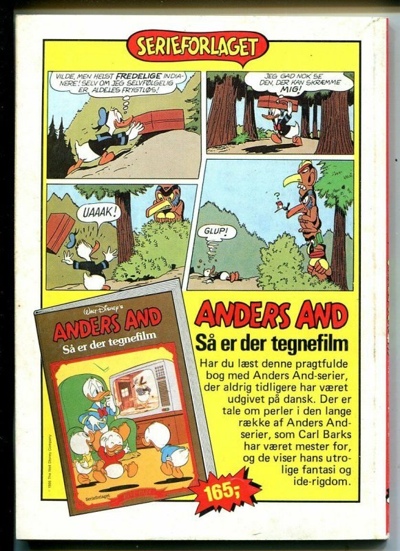 Onkel Joakim #2 1987-Disney-Danish-Uncle Scrooge-Carl Barks-Mickey Mouse-G/VG
