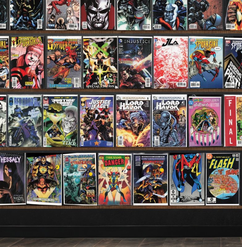 Huge Lot 140+ Comics with Spider-Girl, Marvel Knights Spider-Man & More!