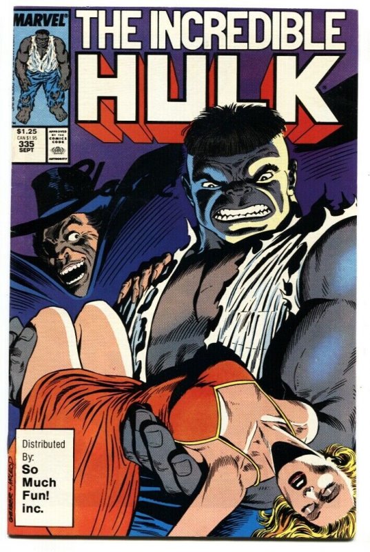 INCREDIBLE HULK #335 SO MUCH FUN VARIANT-Limited!-RARE!