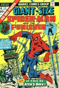 Giant-Size Spider-Man #4 VG ; Marvel | low grade comic Punisher