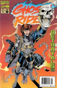 Ghost Rider (Vol. 2) #61 (Newsstand) VF ; Marvel | Betrayals 4 Salvador Larroca