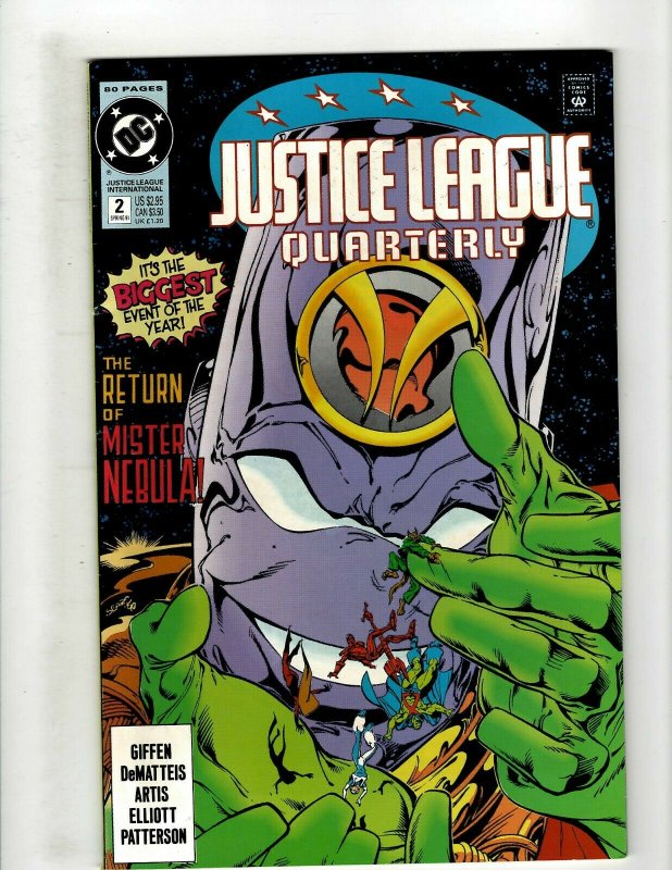 12 DC Comics Justice League Quarterly 1 2(2) 3 4 5 6 8 9 Wonder Woman + HG3 