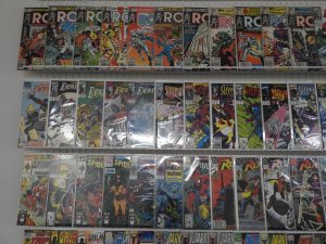 Huge Lot 140+ Comics W/ Spiderman, ROM, Darkhawk, Robin+ Avg Fine Condition!!