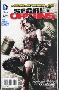 Secret Origins #4 (2014) Harley Quinn