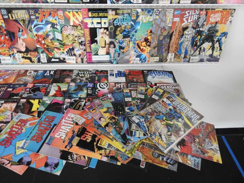 Huge Lot 210+ Comics W/ Batman, Superman, X-Men, +More! Avg FN Condition!