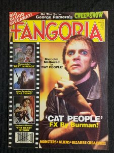 1982 FANGORIA Magazine #18 FN+ 6.5 Cat People / Creepshow / The Thing