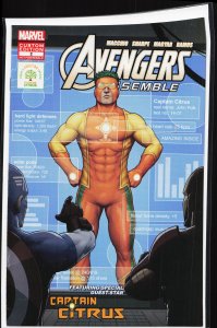 Avengers Assemble Featuring Captain Citrus #2 (2015) The Avengers