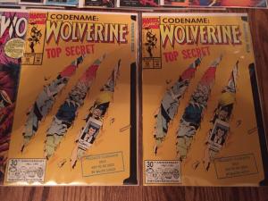 TWO Wolverine #1 9.6 CGC! 1-8 M/NM! Entire Weapon X Program, Many Many More!