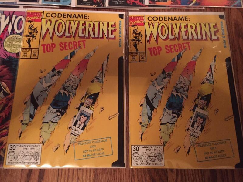 TWO Wolverine #1 9.6 CGC! 1-8 M/NM! Entire Weapon X Program, Many Many More!