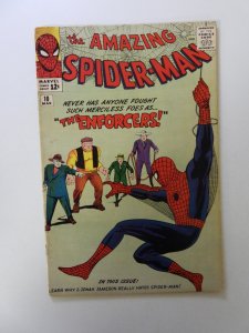 The Amazing Spider-Man #10 (1964) VG- condition 1 1/2 cumulative spine split