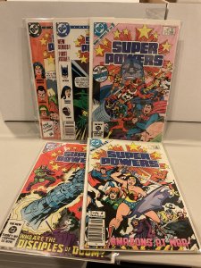 Super Powers Two Mini-Series Set Vol 1 (1984) and Vol 3 (1986)  9 comics  VF!