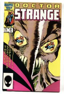 Doctor Strange #81-Last Issue-Low Print-HTF-1986 Marvel Comic