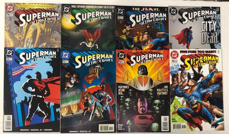 Superman In Action (1991) #701-885 + Annual (1993) #5-9 + #0 + One Million •